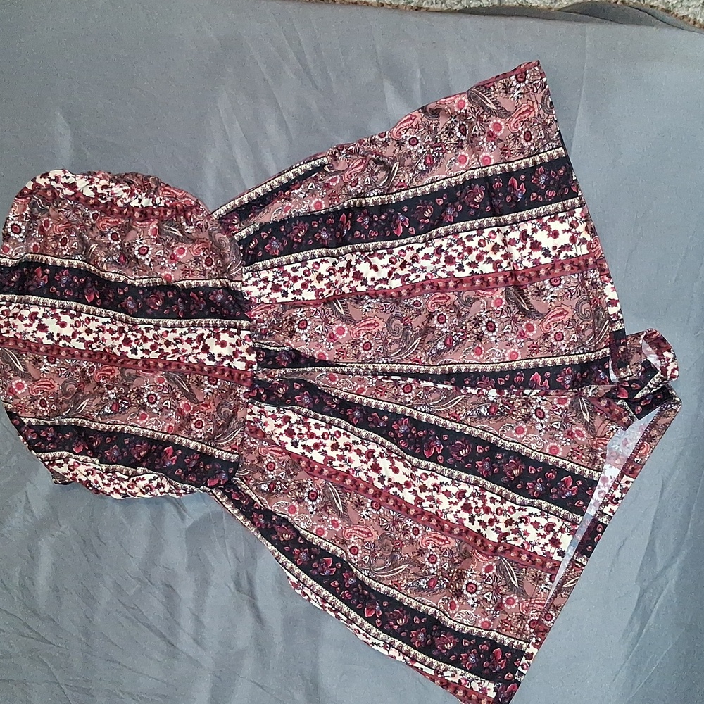 Windsor Multicolor Floral Romper (Shorts)